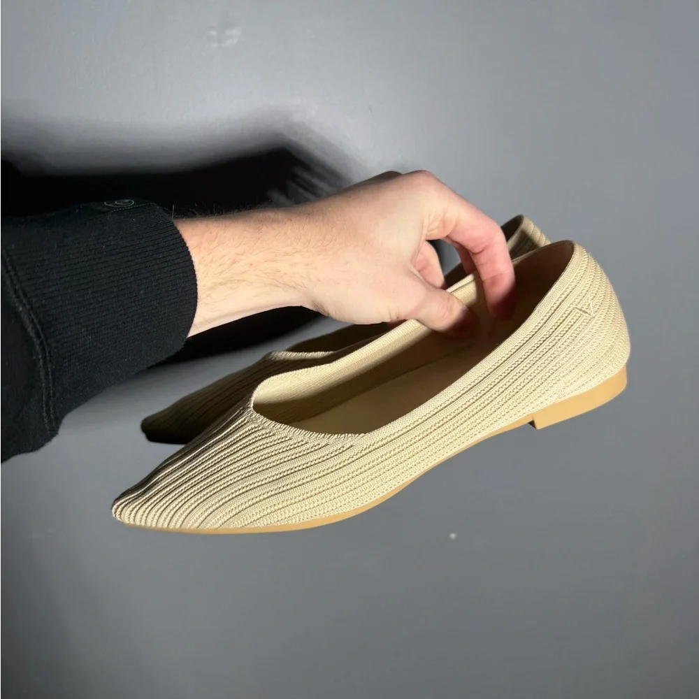 Vivaia Macy Pointed-Toe Stripe Flats Size EU 40 - Picture 4 of 6